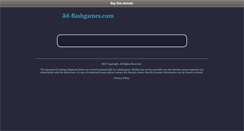 Desktop Screenshot of 3d-flashgames.com